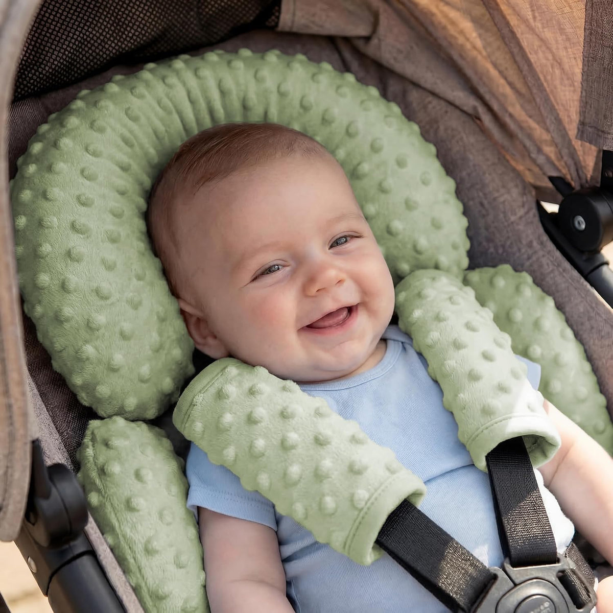 Pro Goleem Inserto de asiento de automóvil infantil, soporte para e...