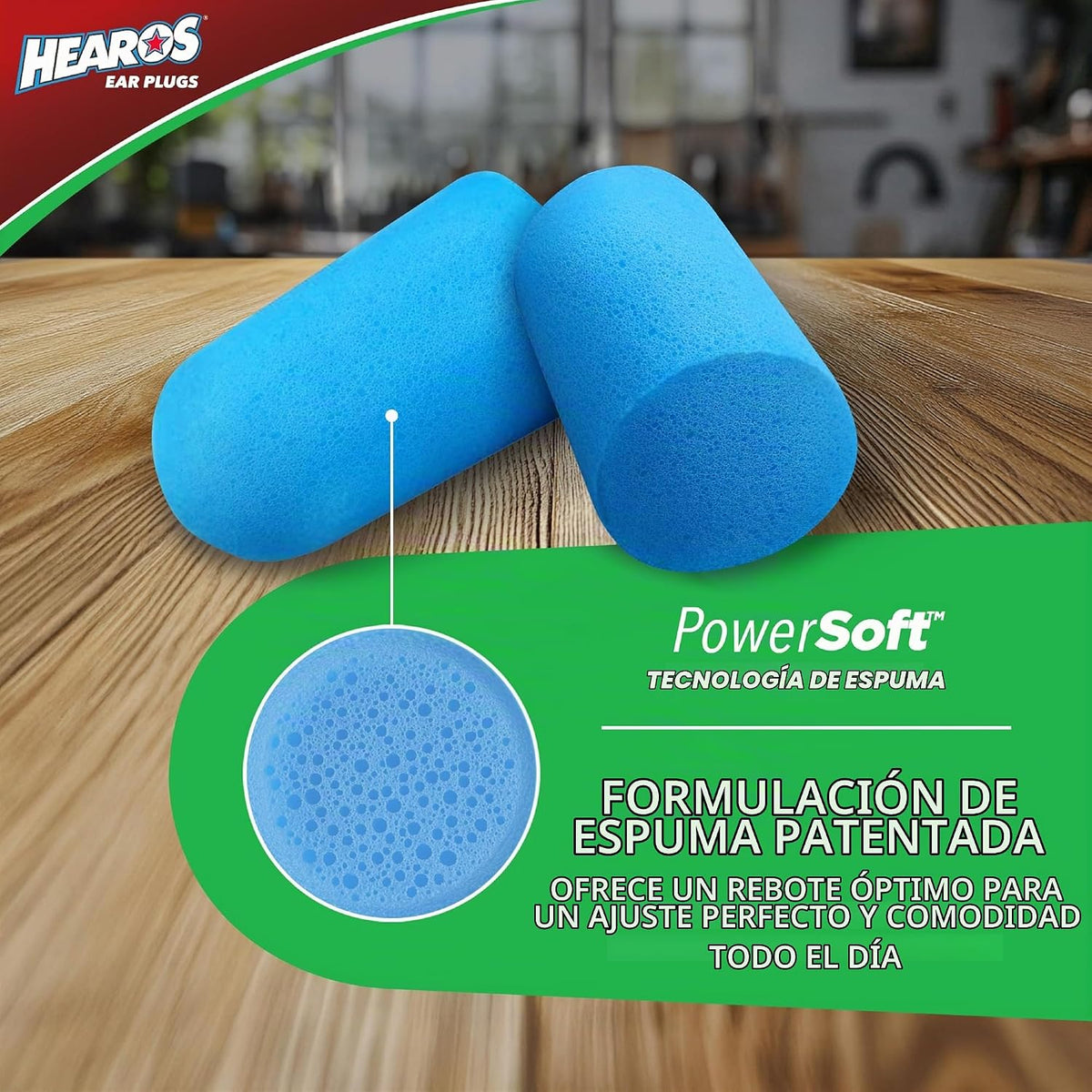 HEAROS Xtreme Protection - Tapones para los oídos, NRR 33, 14 pares...