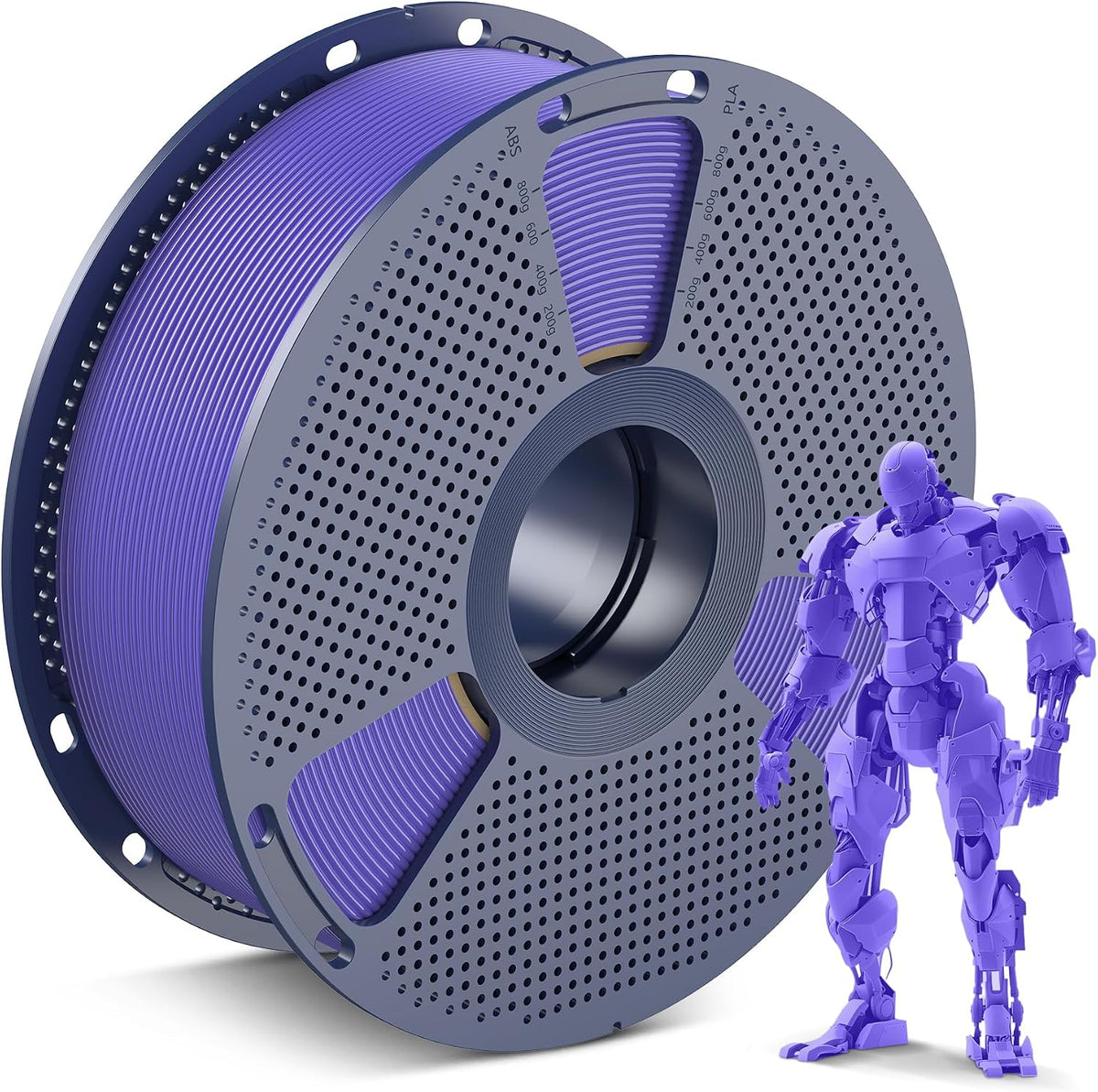 SUNLU Filamento PLA para impresora 3D, morado lavanda, 2.2 lbs | Fi...