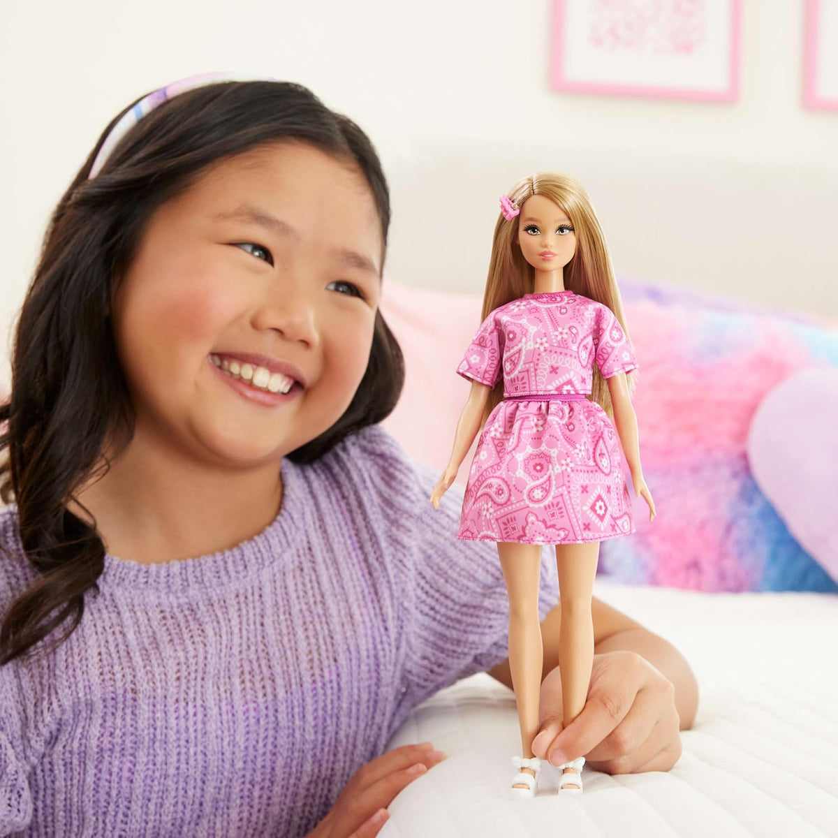 Barbie Muñeca de estilo fashionistas #249 | Muñeca rubia de moda co...