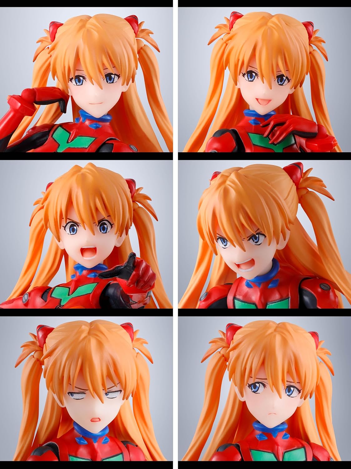 TAMASHII NATIONS - Neon Genesis Evangelion - Figura de acción de As...