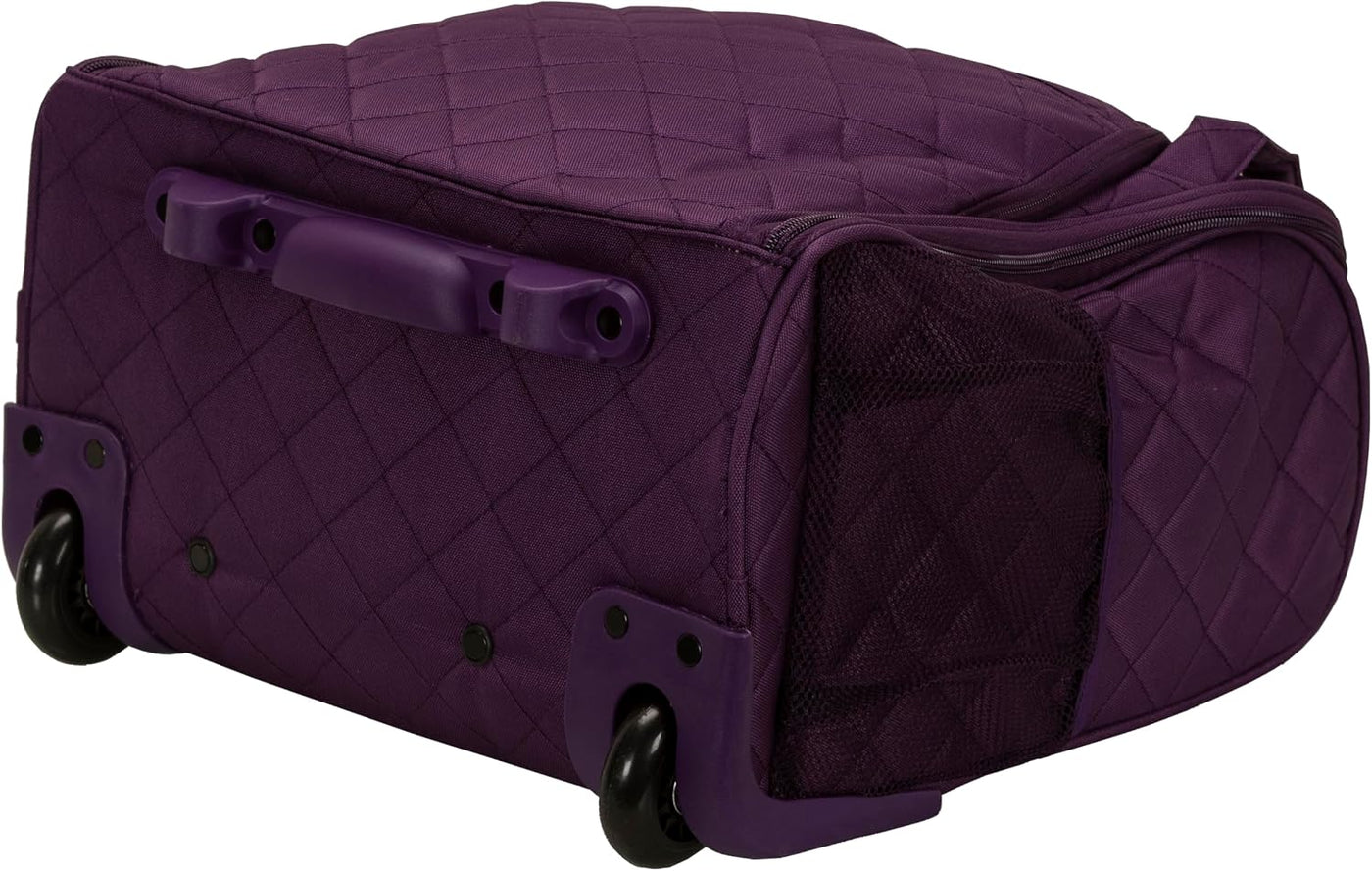 Rockland Melrose - Maleta con ruedas, de porte vertical, para caber...