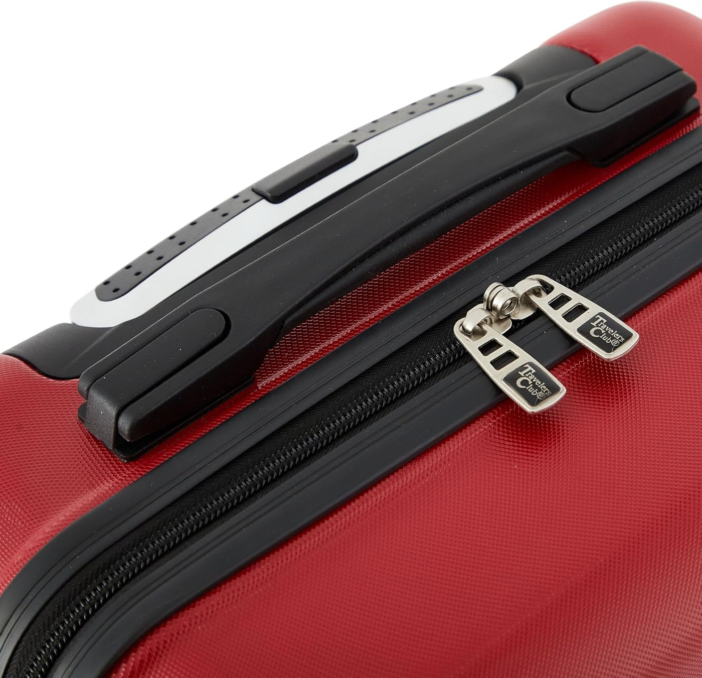 Travelers Club Equipaje de mano Richmond Spinner de 22", Rojo,...
