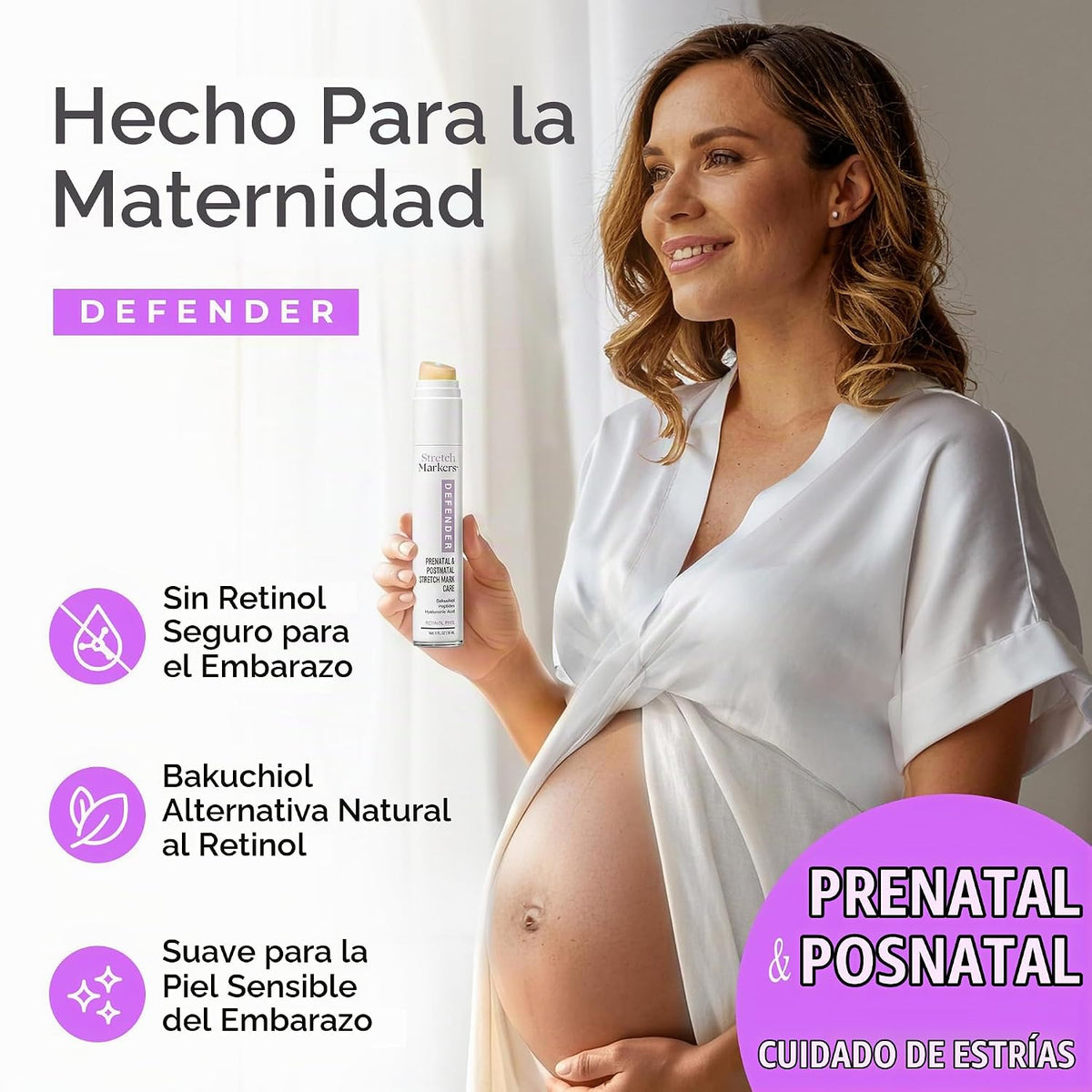 Crema para estrías \u2013 Hidrata la piel, apoya la elasticidad y c...