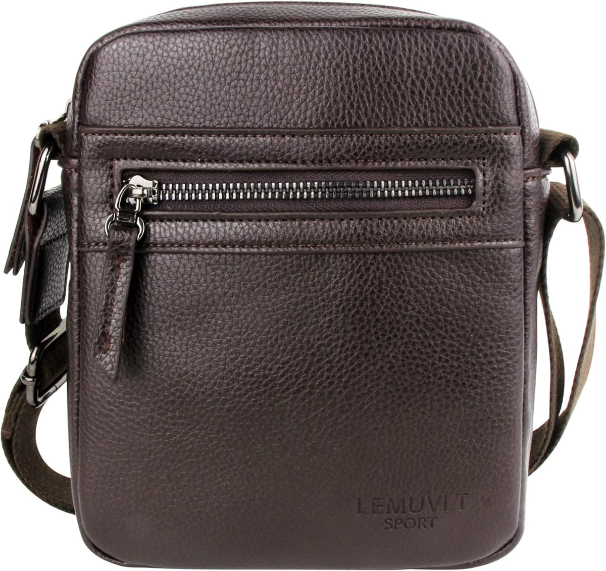Lemuvlt Bolso Cruzado Pequeño\/Mediano para Hombre Bolso de Hombro...