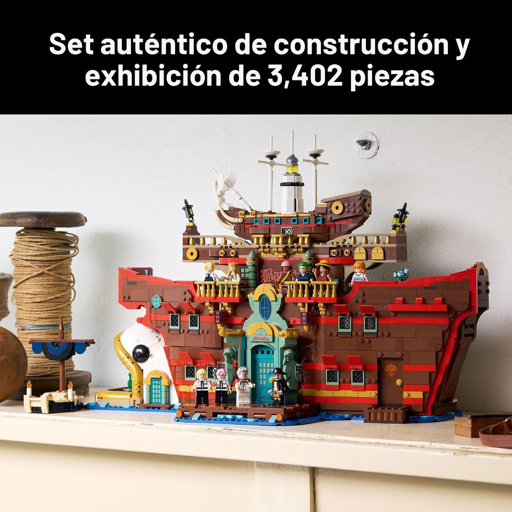 LEGO One Piece The Baratie Juego de Construcción de Restaurante Flo...
