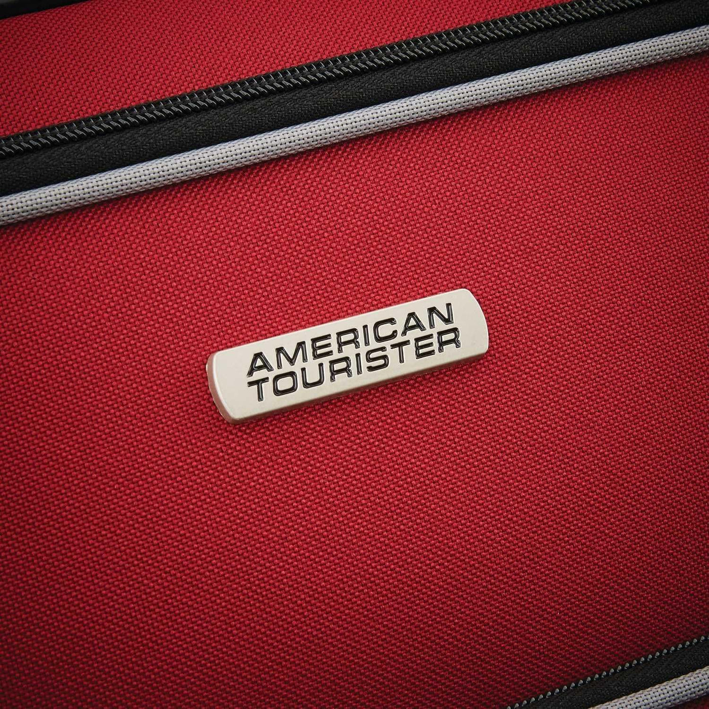 American Tourister Fieldbrook XLT Softside - Equipaje vertical, Roj...
