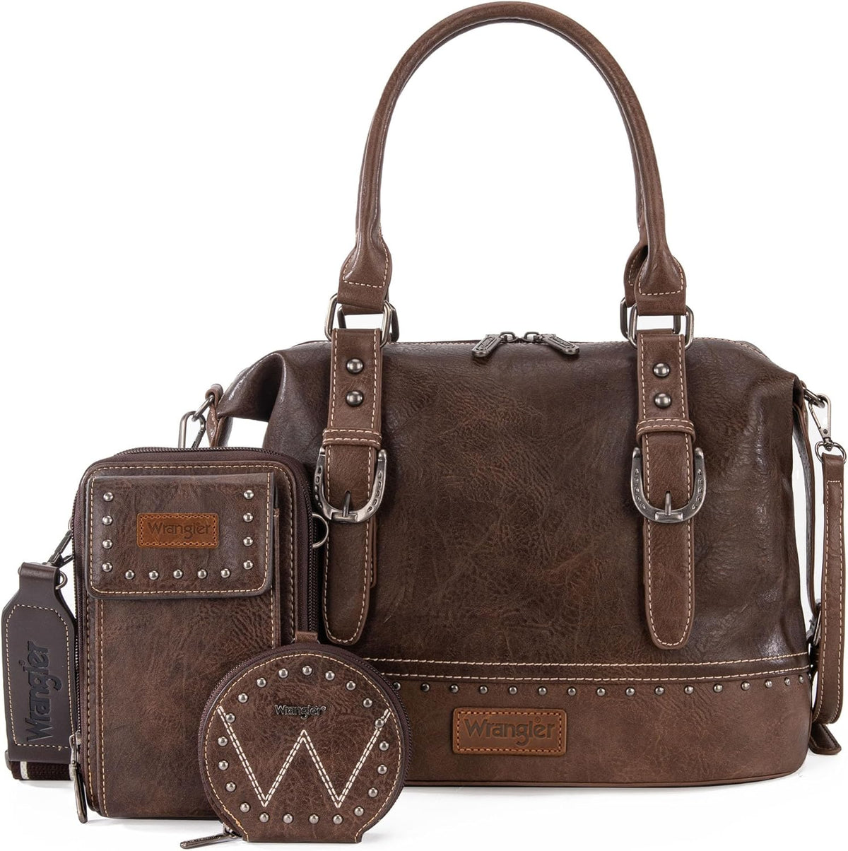Wrangler - Juego de 3 bolsas de doctor para mujer, con asa superior...