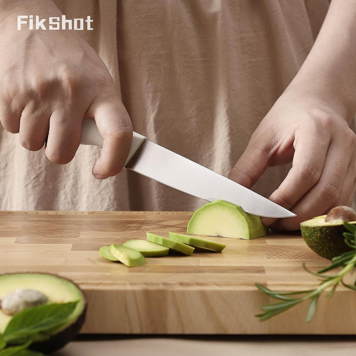 Juego de Cuchillos, FIKSHOT Juego de Cuchillos de Cocina de 6 Pieza...