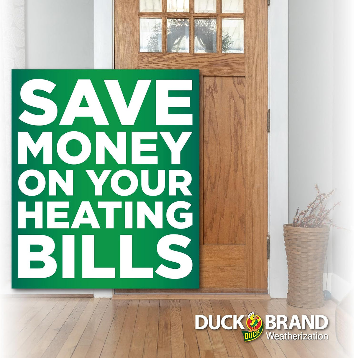 Duck Sello de espuma autoadhesivo para huecos extra grandes, 30 pie...