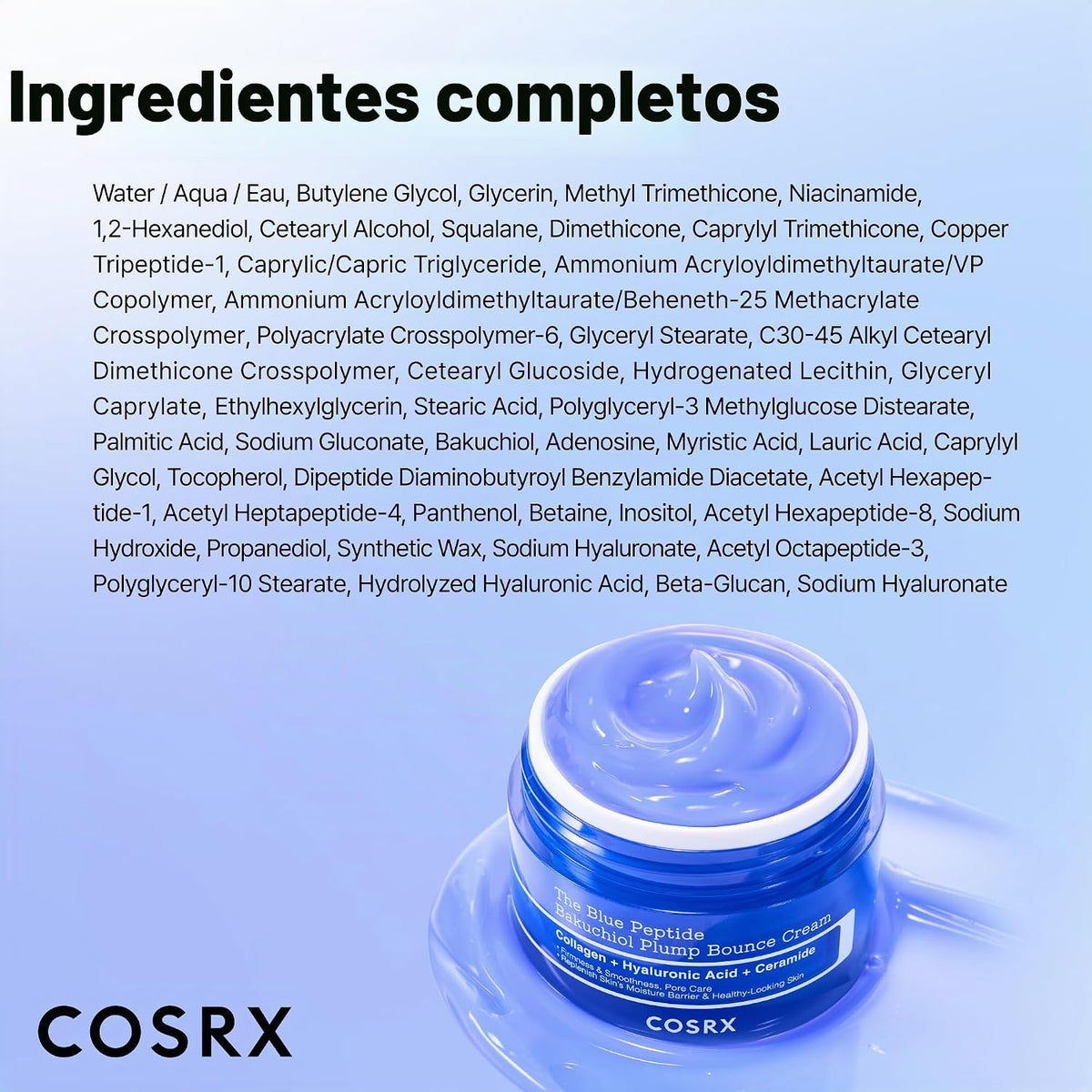 COSRX 6 Peptide X Blue Peptide Daily Plump &amp; Firm Rutine - 6 Pé...