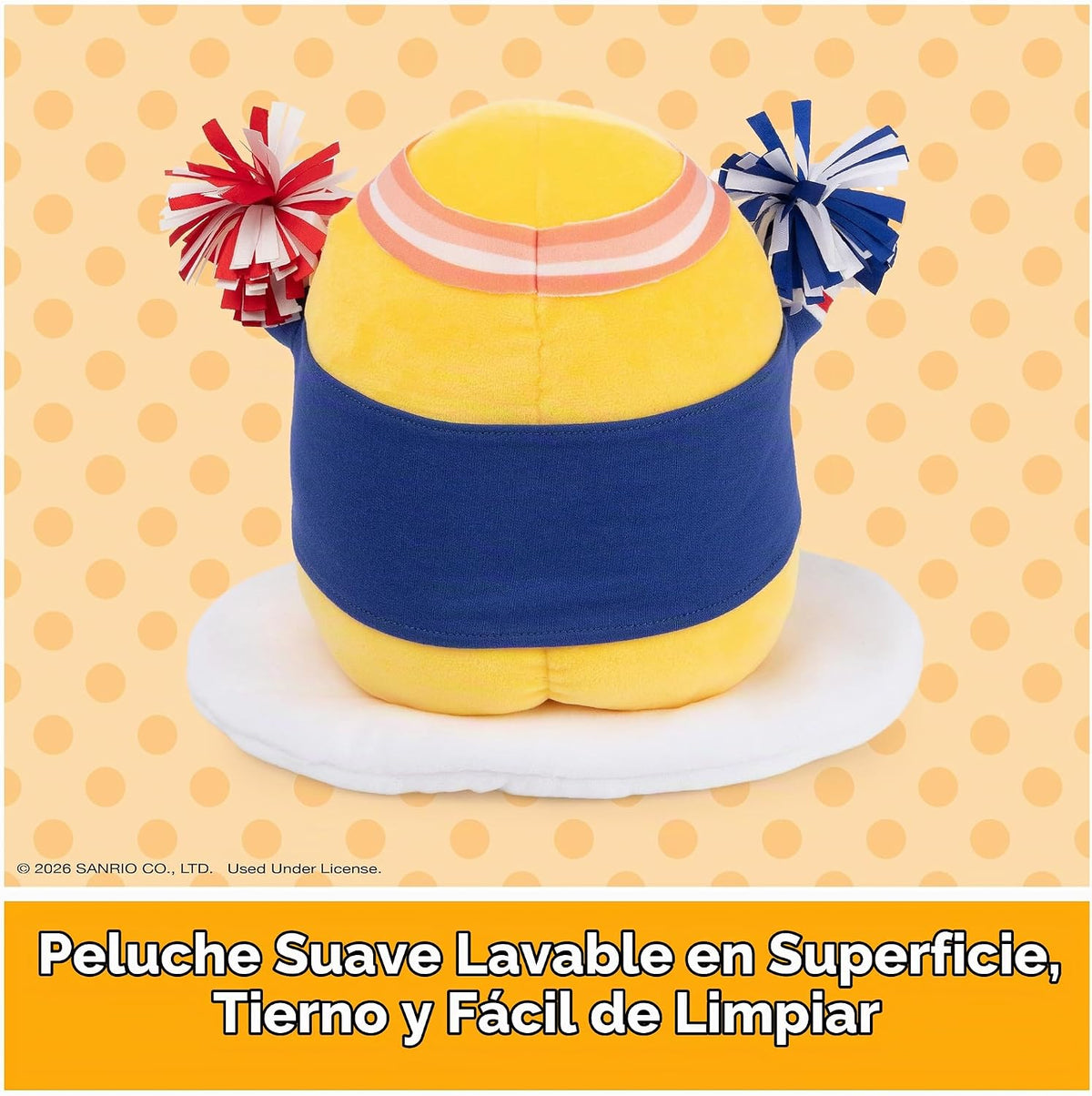 GUND Sanrio Gudetama El huevo perezoso de peluche, deportivo Gudeta...