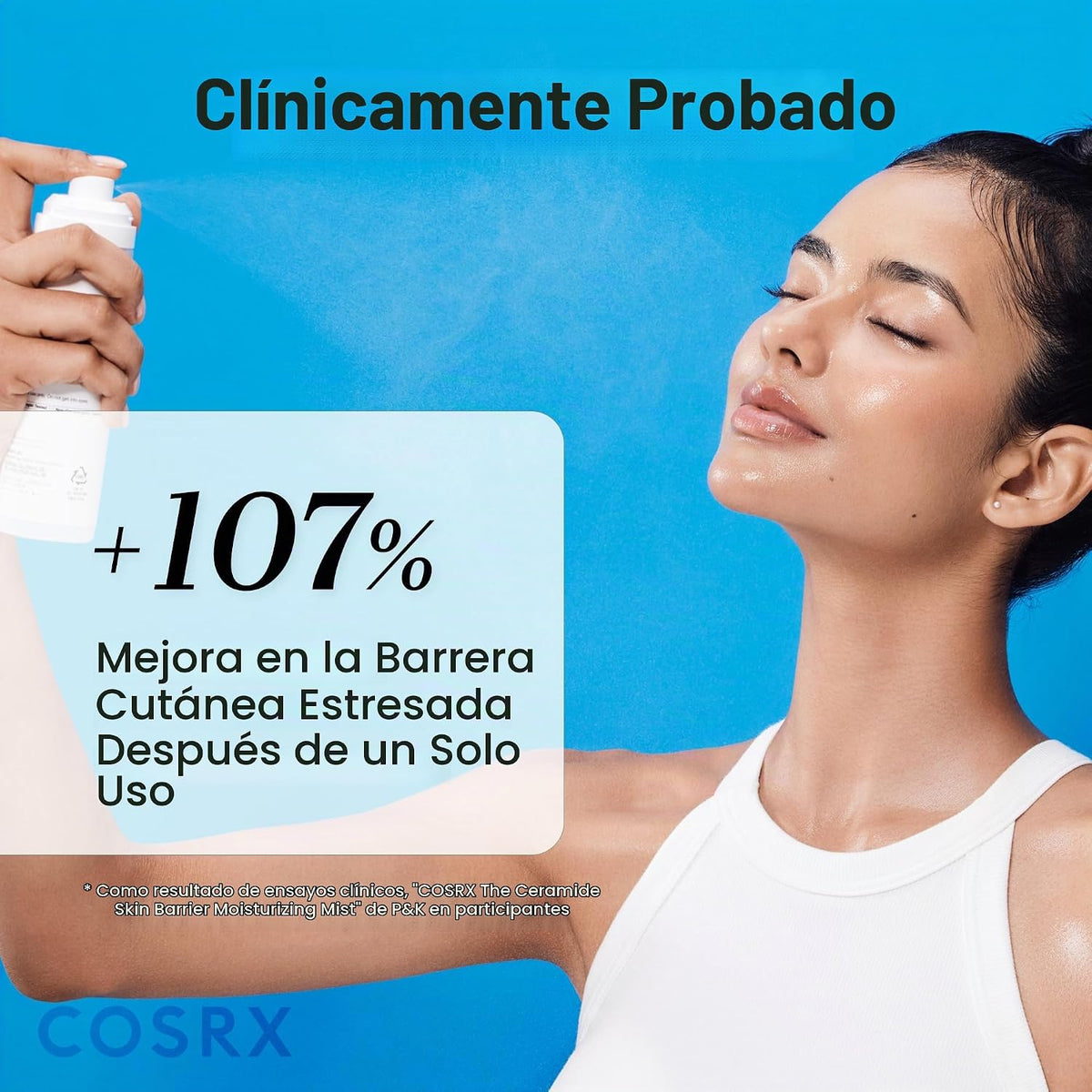 COSRX Barrier Cream Face Mist, tóner lechoso para cara, 4.06 fl.oz...