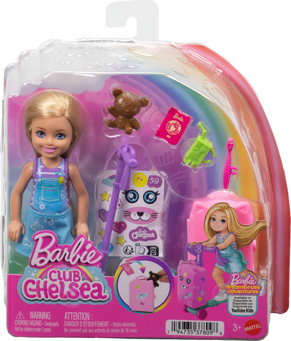 Barbie Muñeca y accesorios Club Chelsea Limitless Adventure | Muñec...