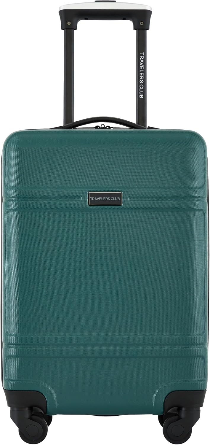 Travelers Club Maleta giratoria de mano Skyline de 22", Rain Fo...