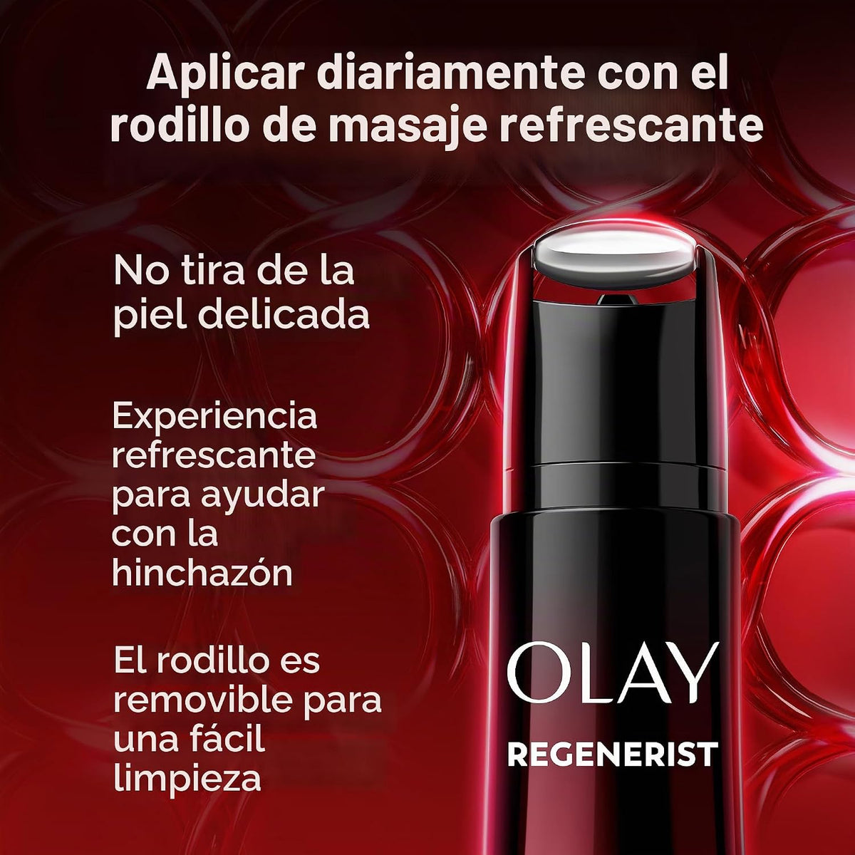 Olay Regenerist - Rodillo de cuello y cara, crema para el cuello pa...