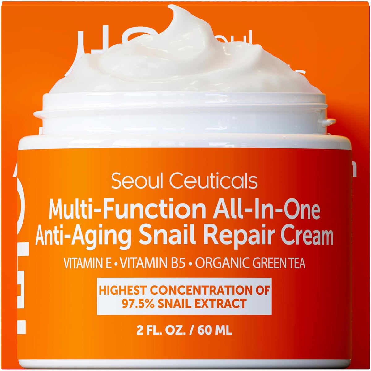 SeoulCeuticals Crema hidratante facial coreana con mucina de caraco...