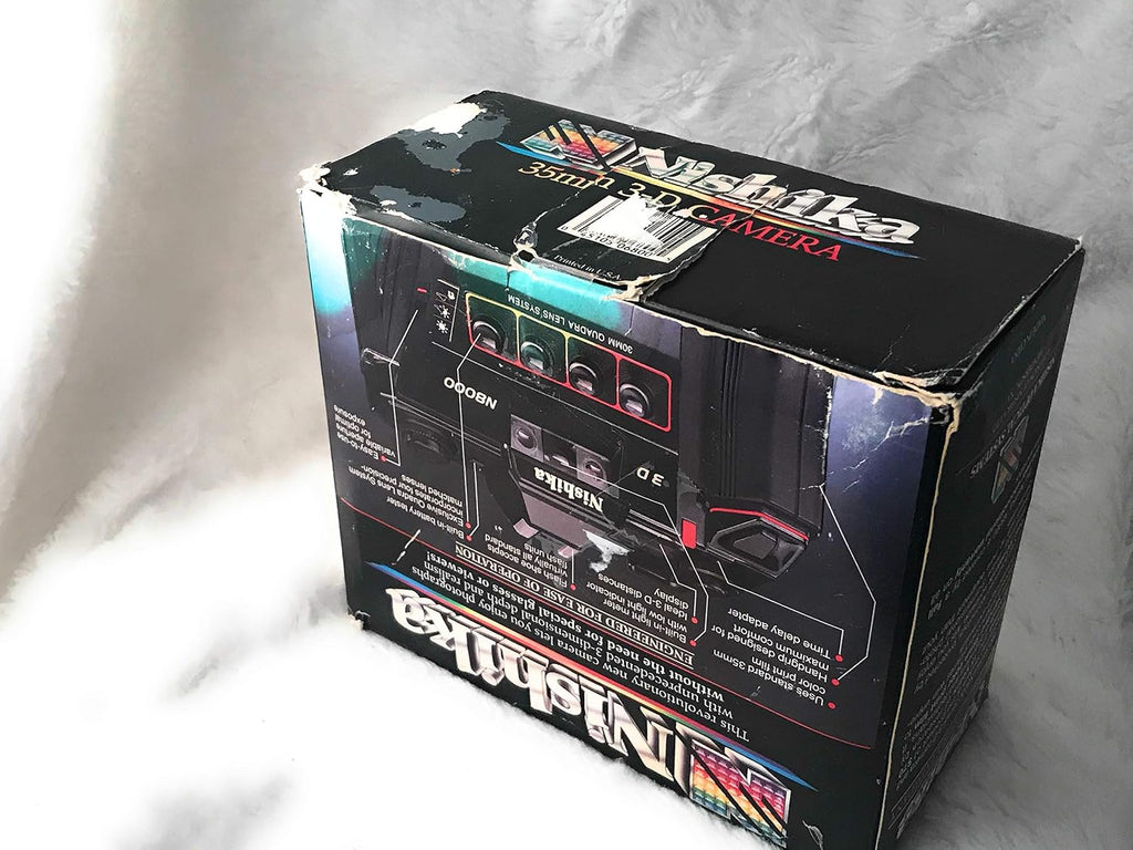 Nishika Sistema de lente Quadra de cámara 3-D N8000 de 1.378 in por...