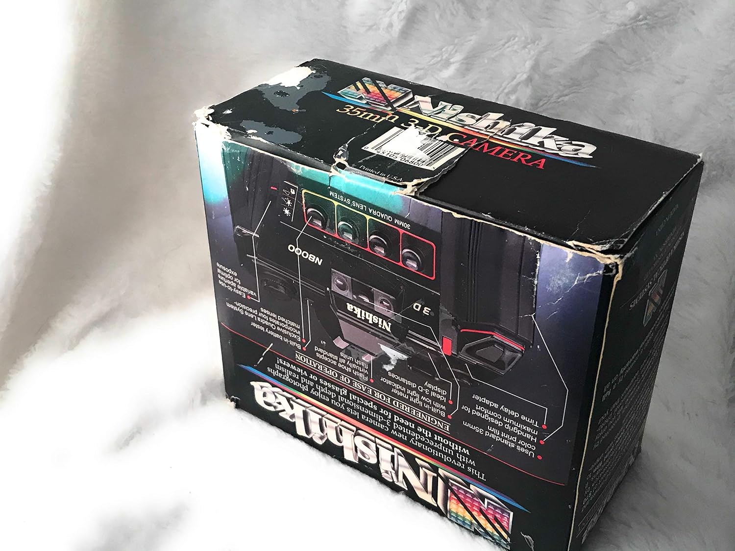 Nishika Sistema de lente Quadra de cámara 3-D N8000 de 1.378 in por...