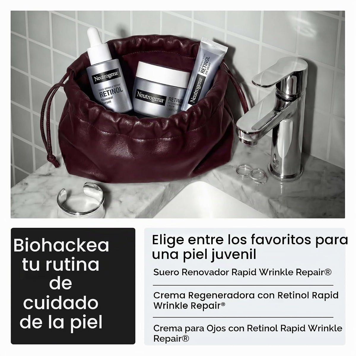 Neutrogena Hidratante facial de retinol de reparación rápida de arr...