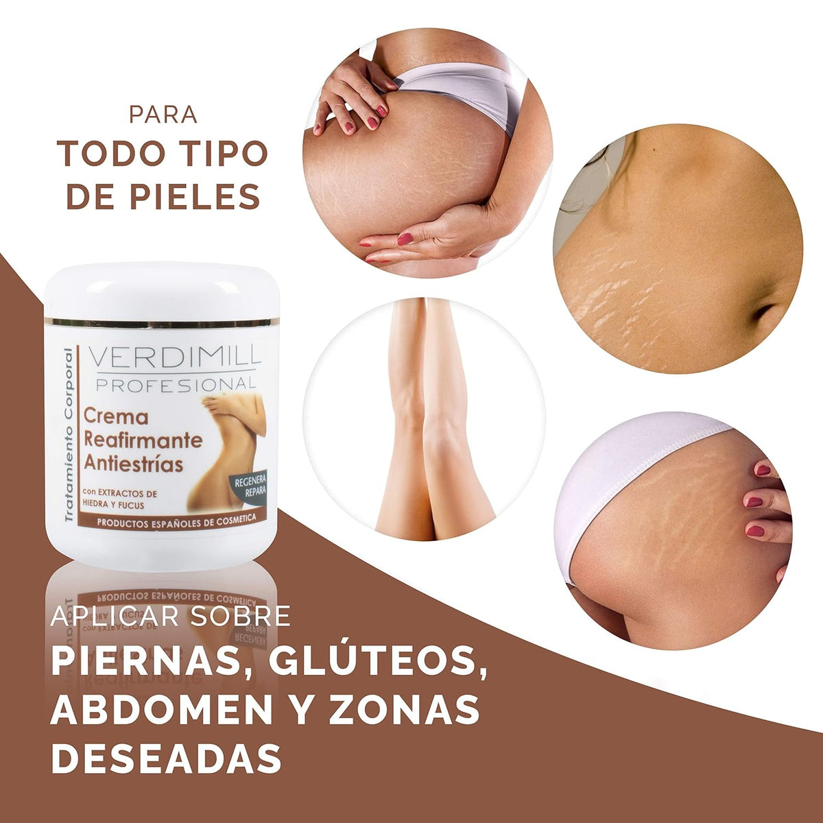 VERDIMILL Antiestrías profesionales reafirmante 16.9 fl oz
