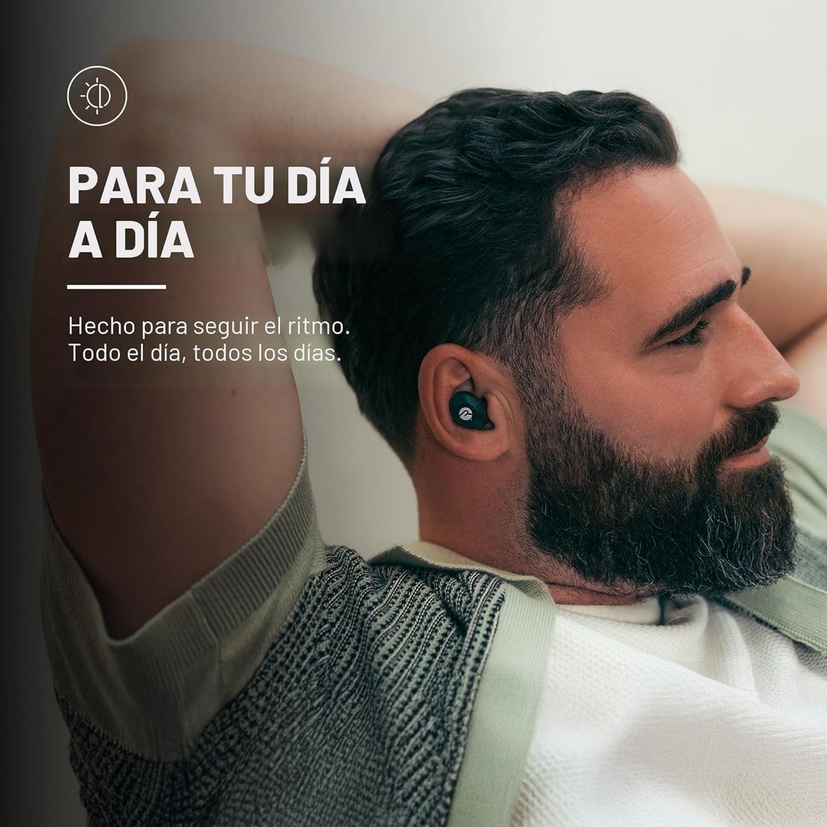 Raycon Everyday - Auriculares inalámbricos Bluetooth con micrófono,...