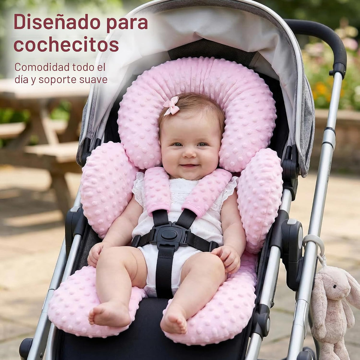 Pro Goleem Soporte para Cabeza, Cuello y Cuerpo de Asiento Infantil...