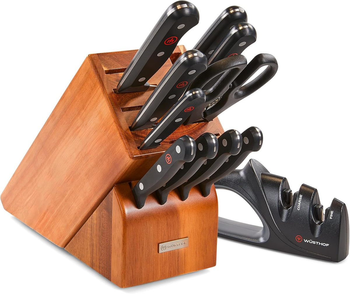 WÜSTHOF Juego de cuchillos gourmet de 12 piezas