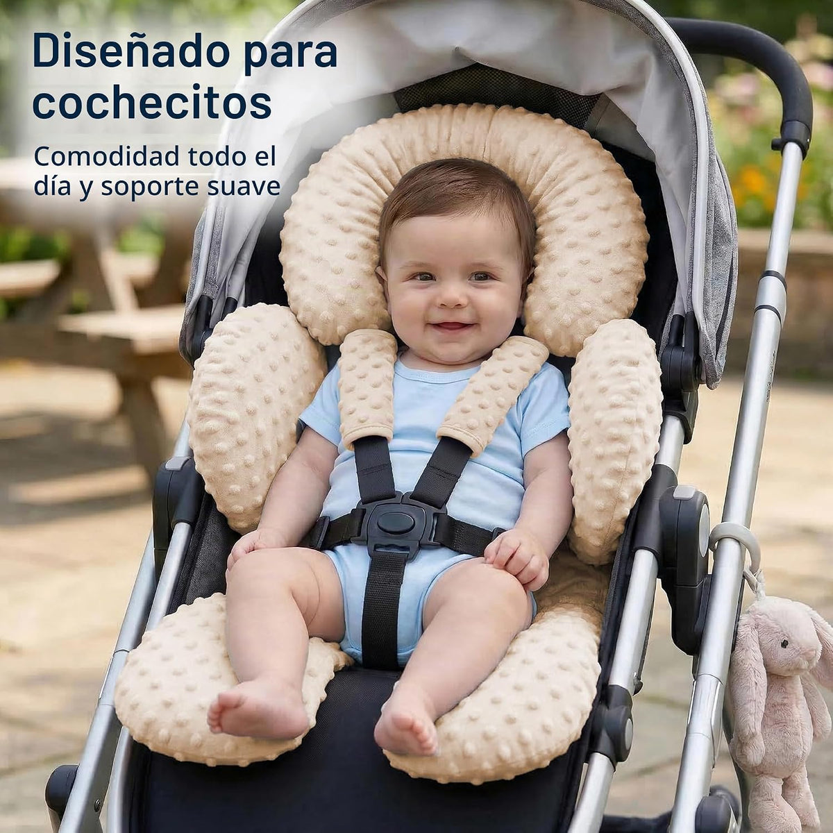 Pro Goleem Inserto de asiento de automóvil infantil, soporte para e...