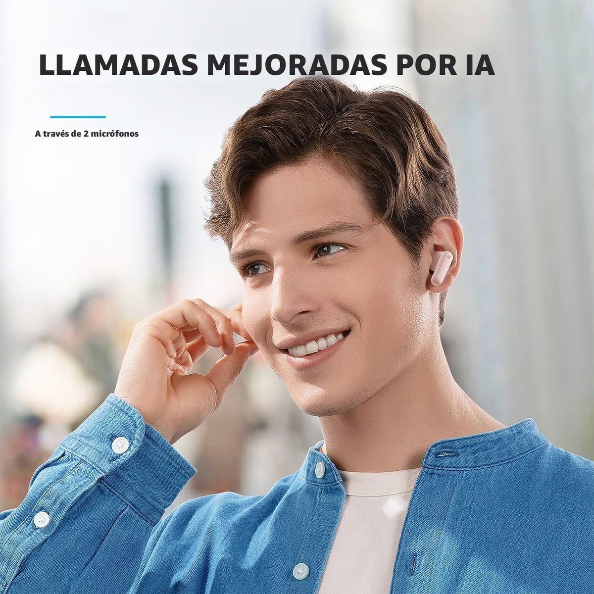 Audífonos inalámbricos Soundcore by Anker P20i True, con graves gra...