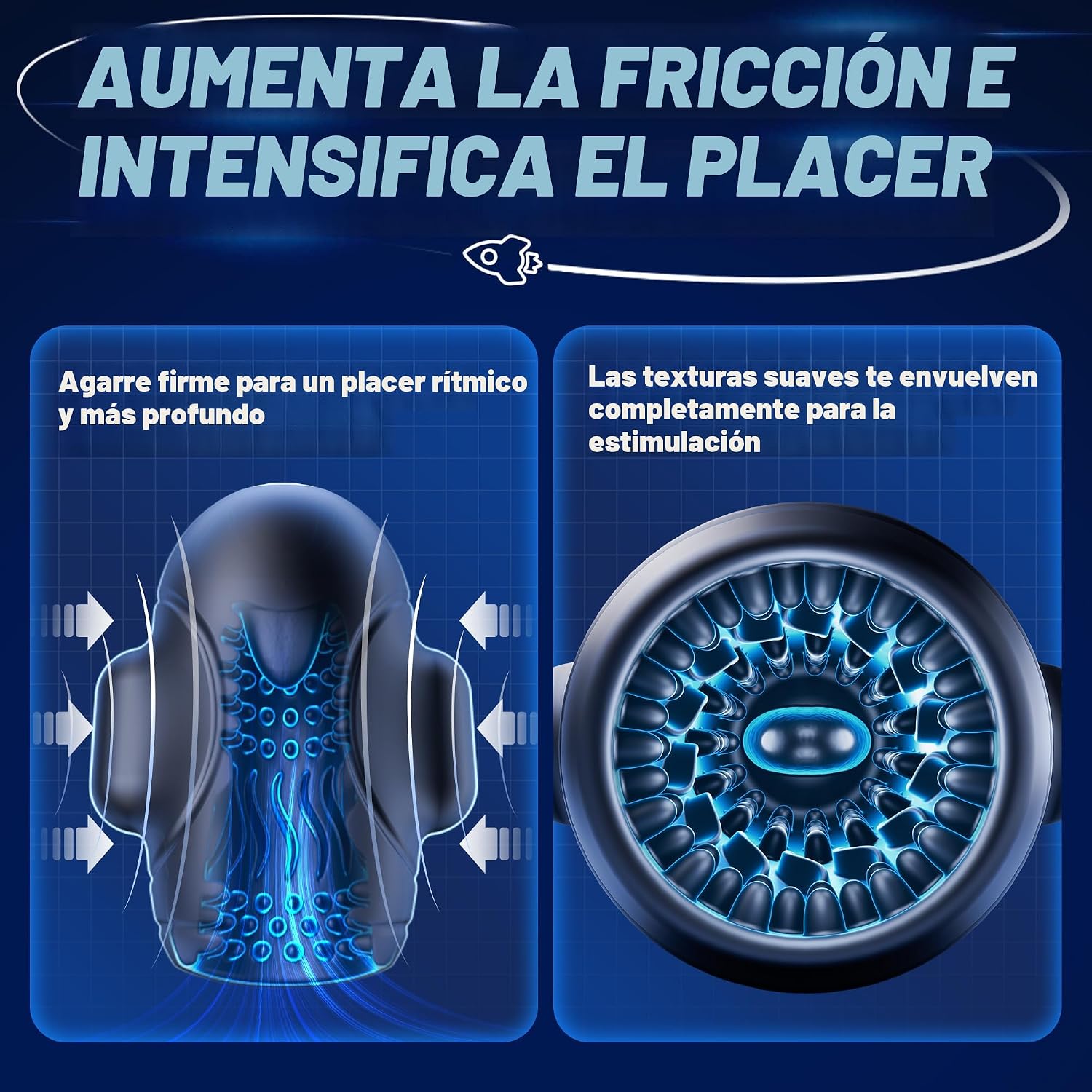 Juguetes Sexuales Masculinos para Hombres Vibrador de Glande - baiw...
