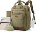 mommore Bolsa de pañales para bebé con cambiador impermeable, Verde...