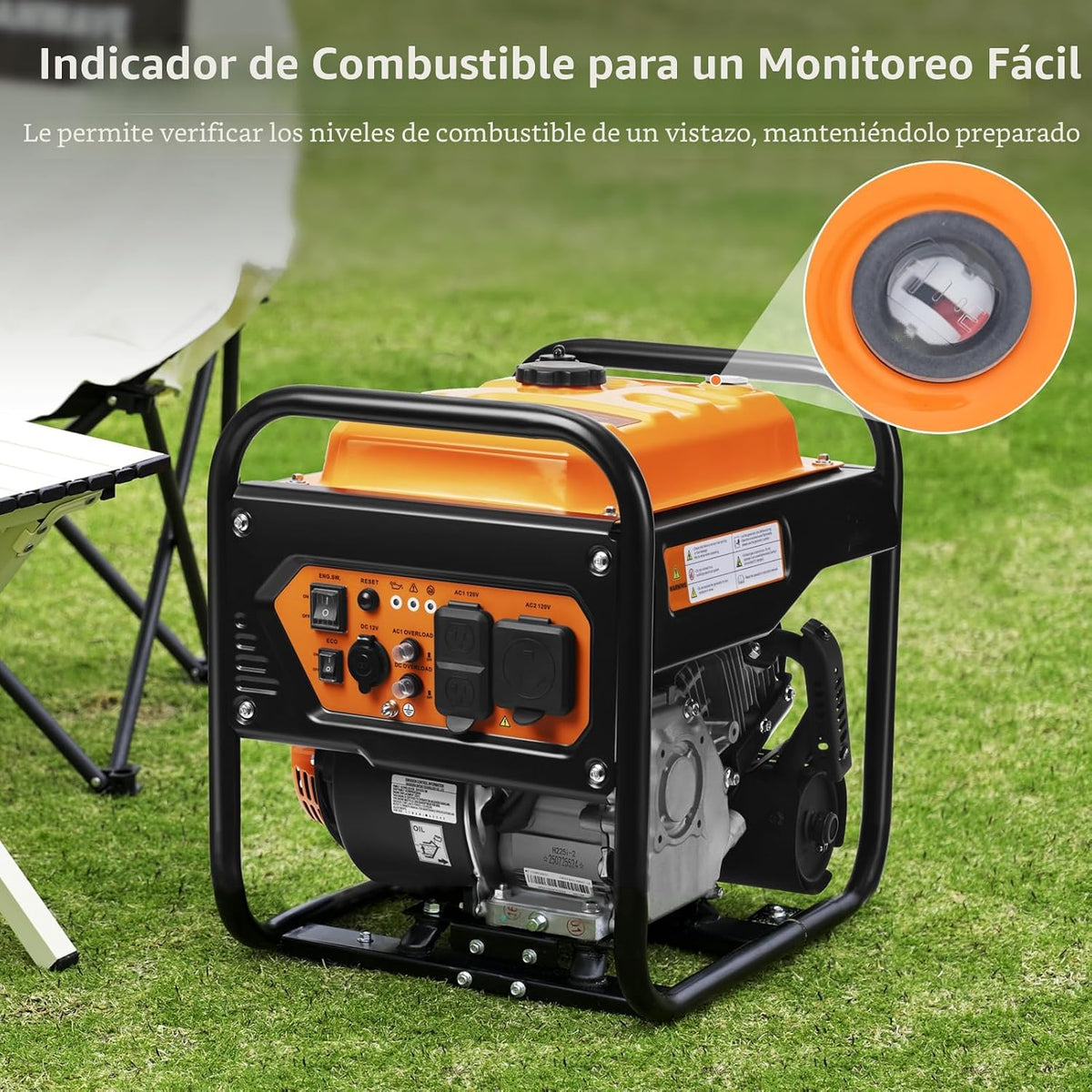Oxseryn Generador de gas del inversor 5000W Generador de marco abie...