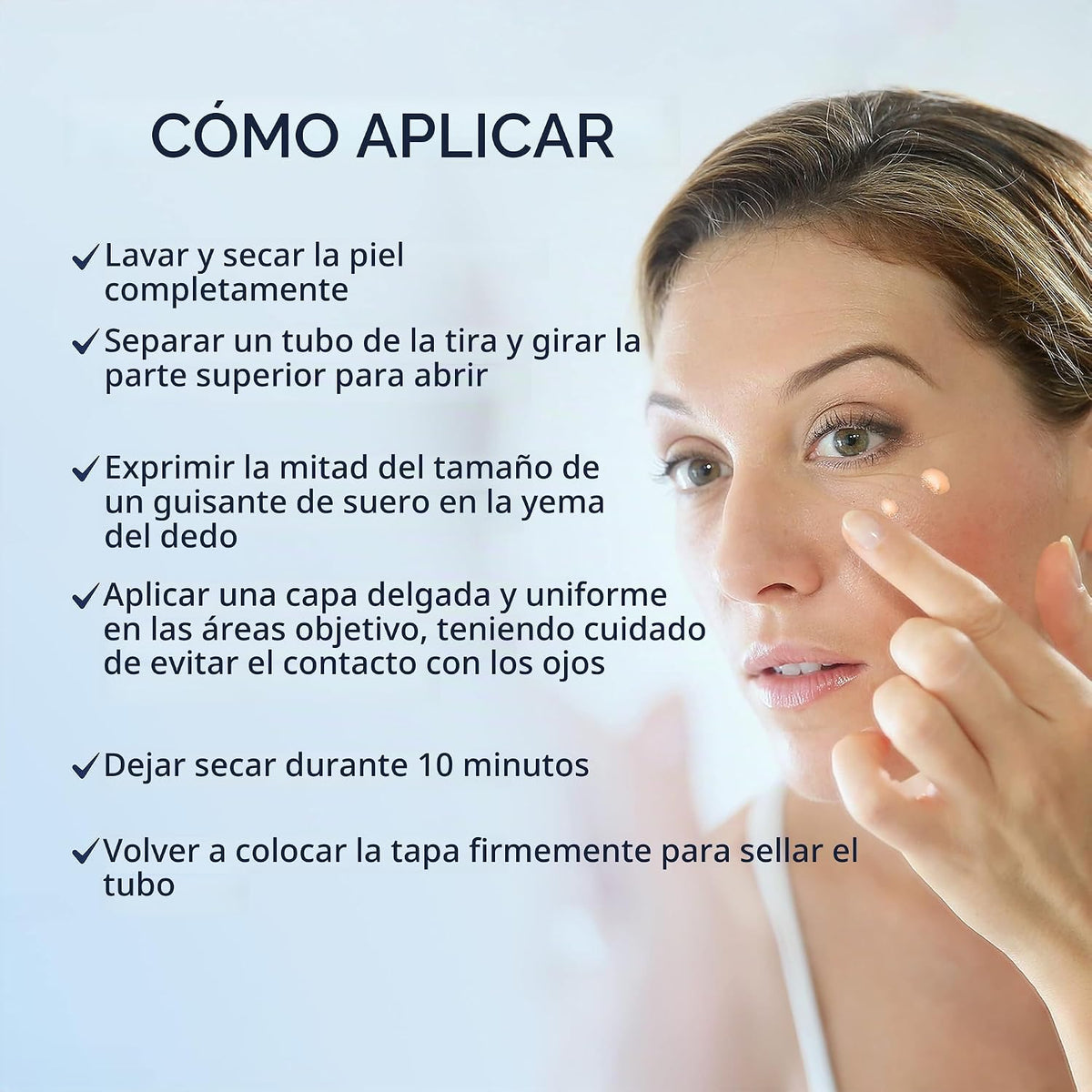 Plexaderm Suero de ojos de reducción rápida, fórmula avanzada, suer...