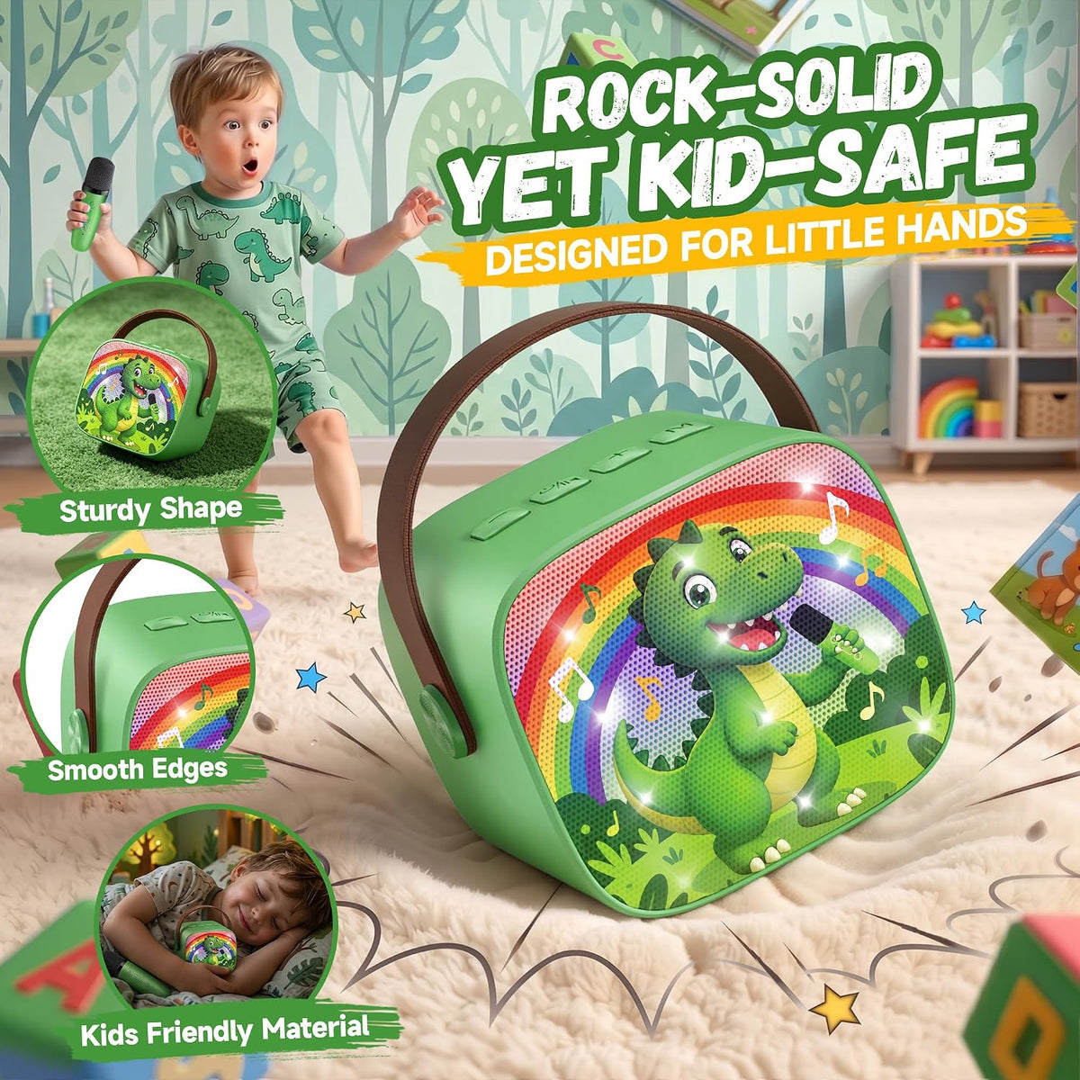 YLL Máquina de karaoke para niños, los mejores regalos de cumpleaño...