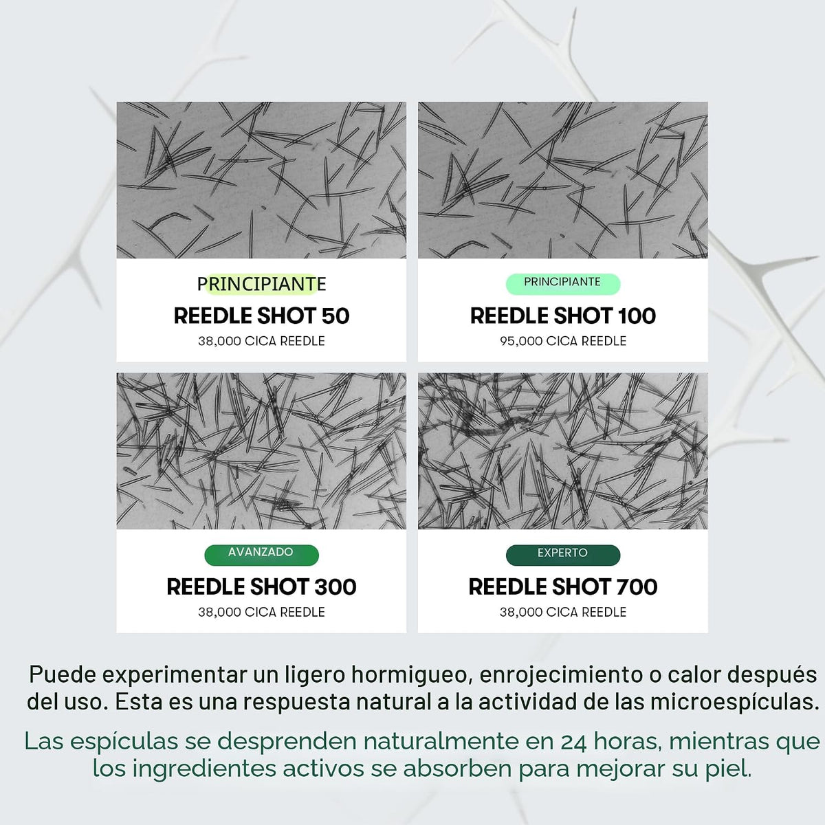 VT COSMETICS CICA Reedle Shot 100 Suero de microagujas | Espícula,...