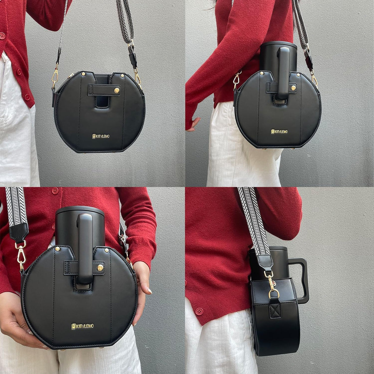 kitylemo Stanley Cup Purse.Stanley Purse Cup Holder Bag.Soporte par...
