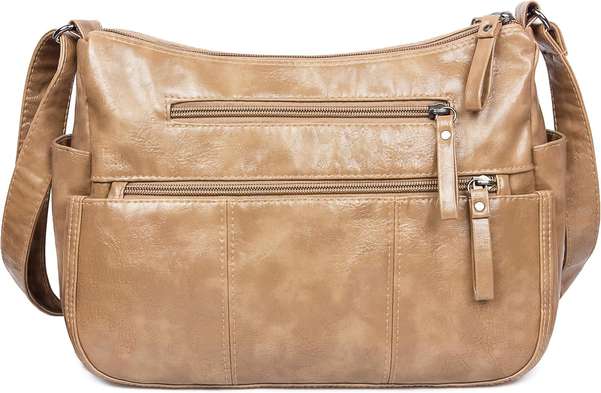 Bolsos VOLGANIK ROCK para mujer de piel sintética suave, bolso de h...
