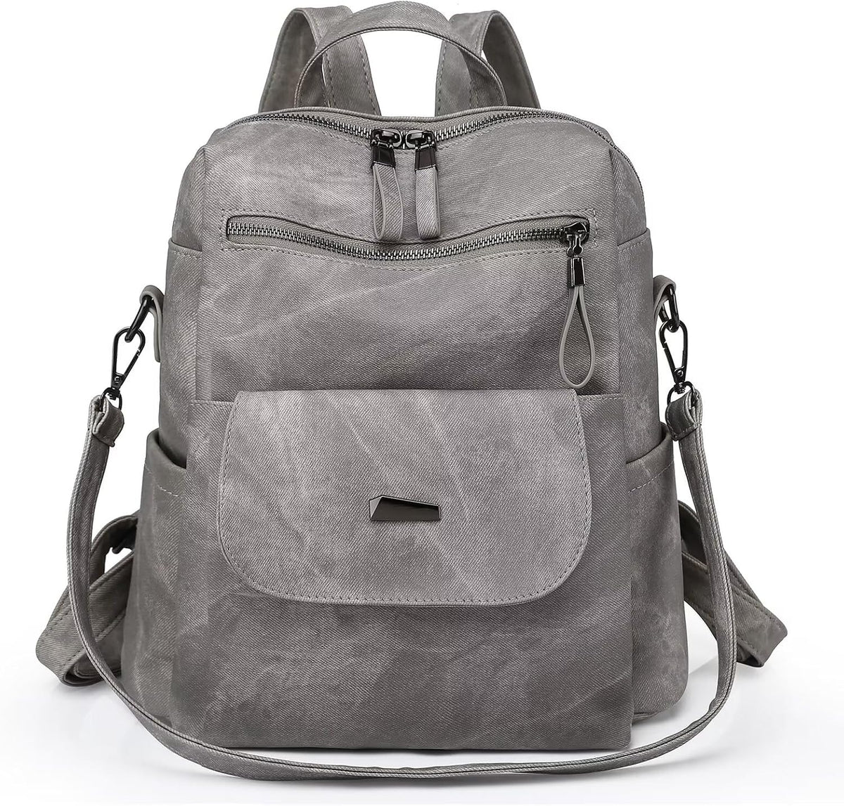 WYFJNX - Mochila pequeña de piel sintética para mujer y mujer, colo...
