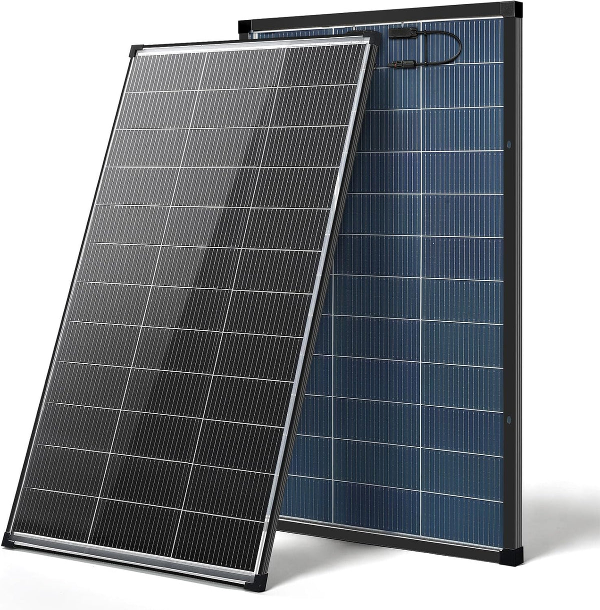 AeternaSol - Panel solar de 200 vatios, panel solar bifacial tipo N...