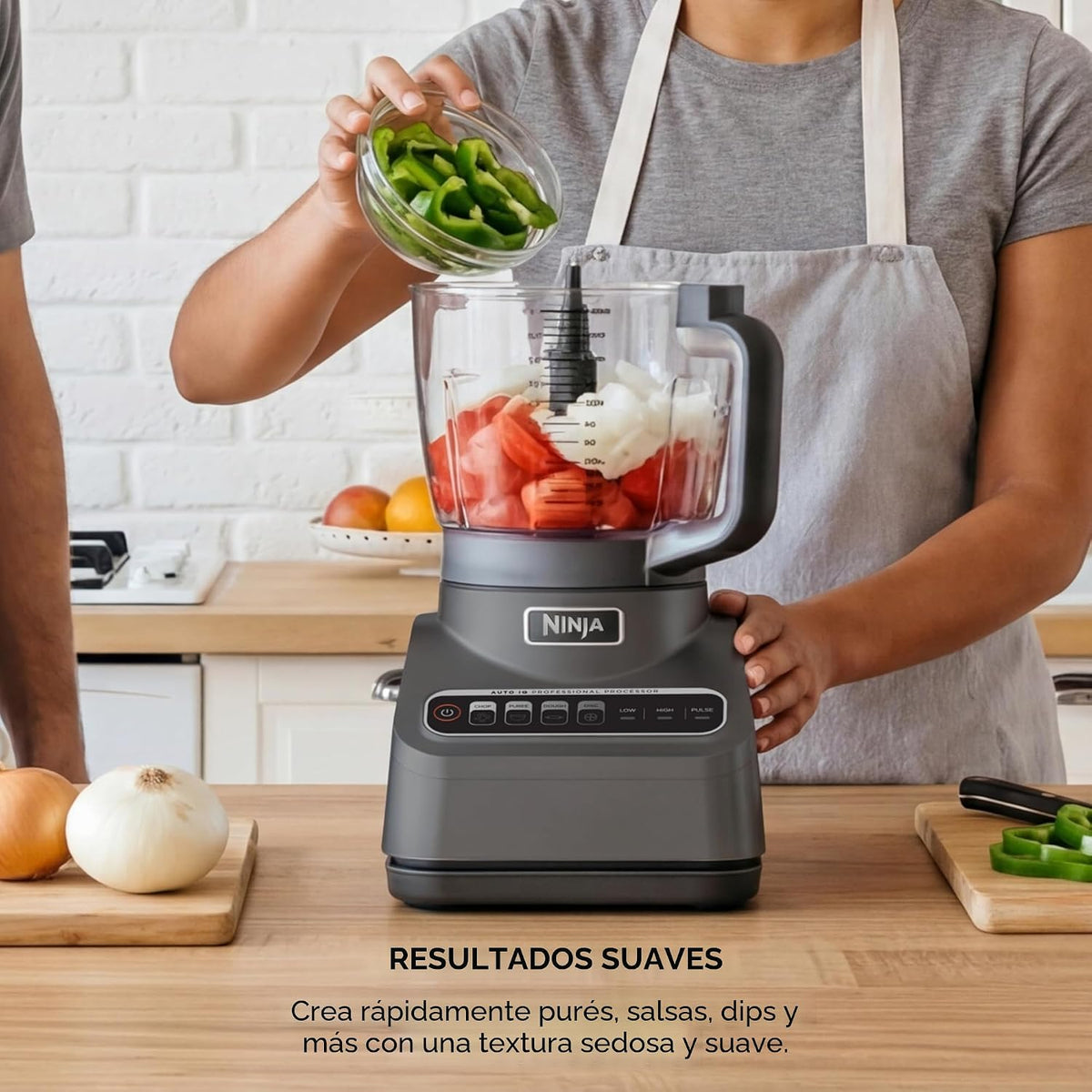 Ninja procesador de alimentos, Professional Plus, 1000 vatios de po...