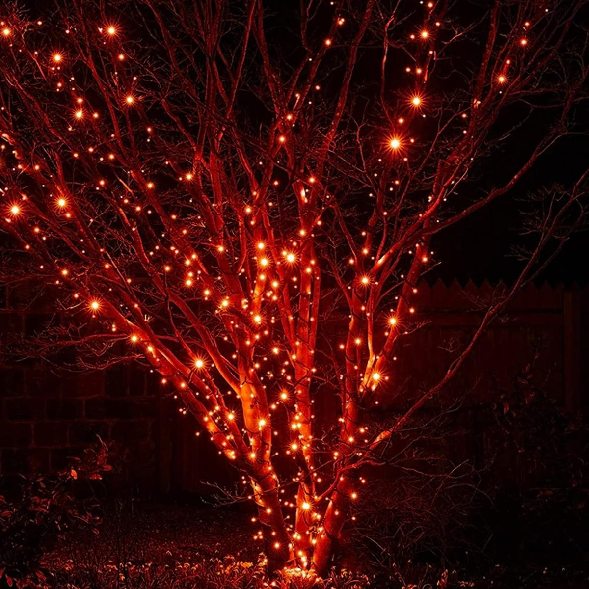 Dazzle Bright - Guirnalda de luces para Halloween, 300 LED, 100 pie...