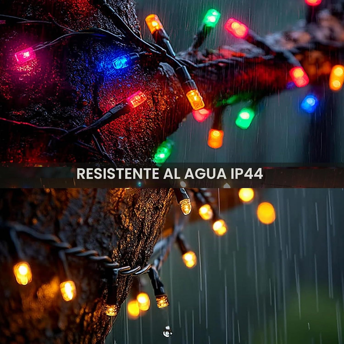 Dazzle Bright Luces de Navidad que cambian de color, 164 pies, 500...