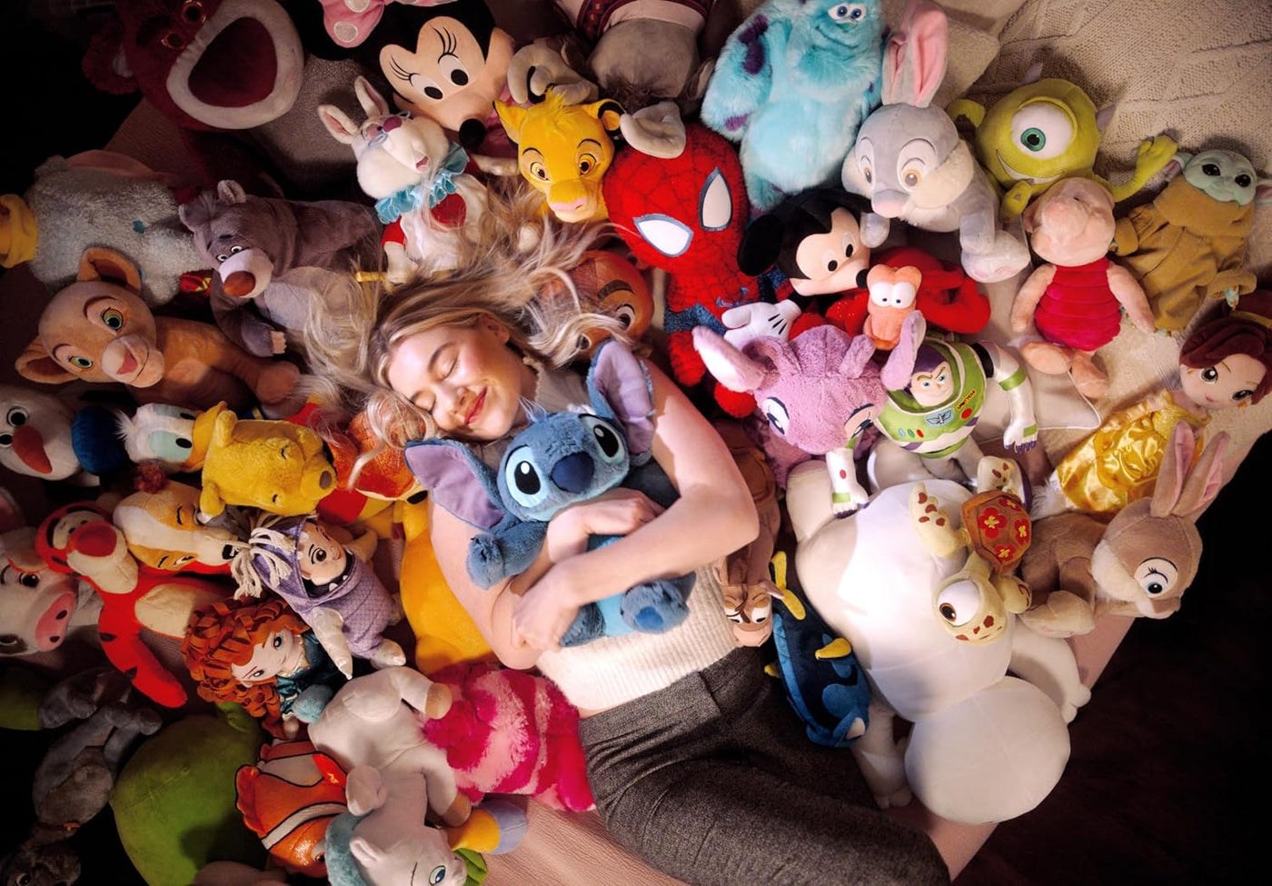 Disney Store Oficial Angel - Juguete suave medio, Lilo &amp; Stitch...