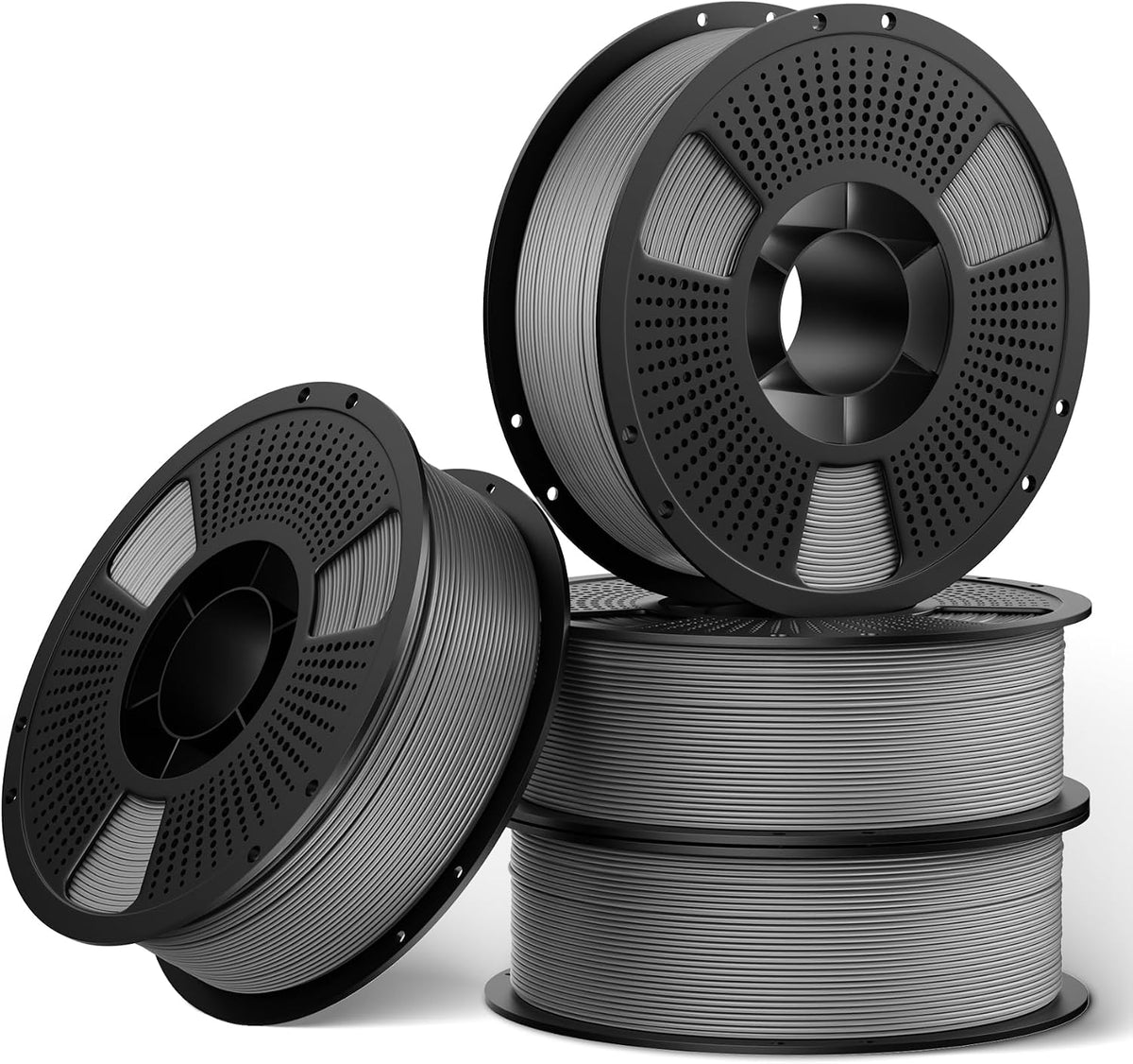 UJOY3D Paquete de filamento Hyper PLA+ de 8.8 lbs de 0.07 in, PLA+...
