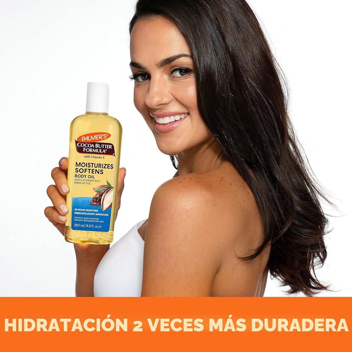 Aceite corporal hidratante de Palmer, fórmula de manteca de cacao (...