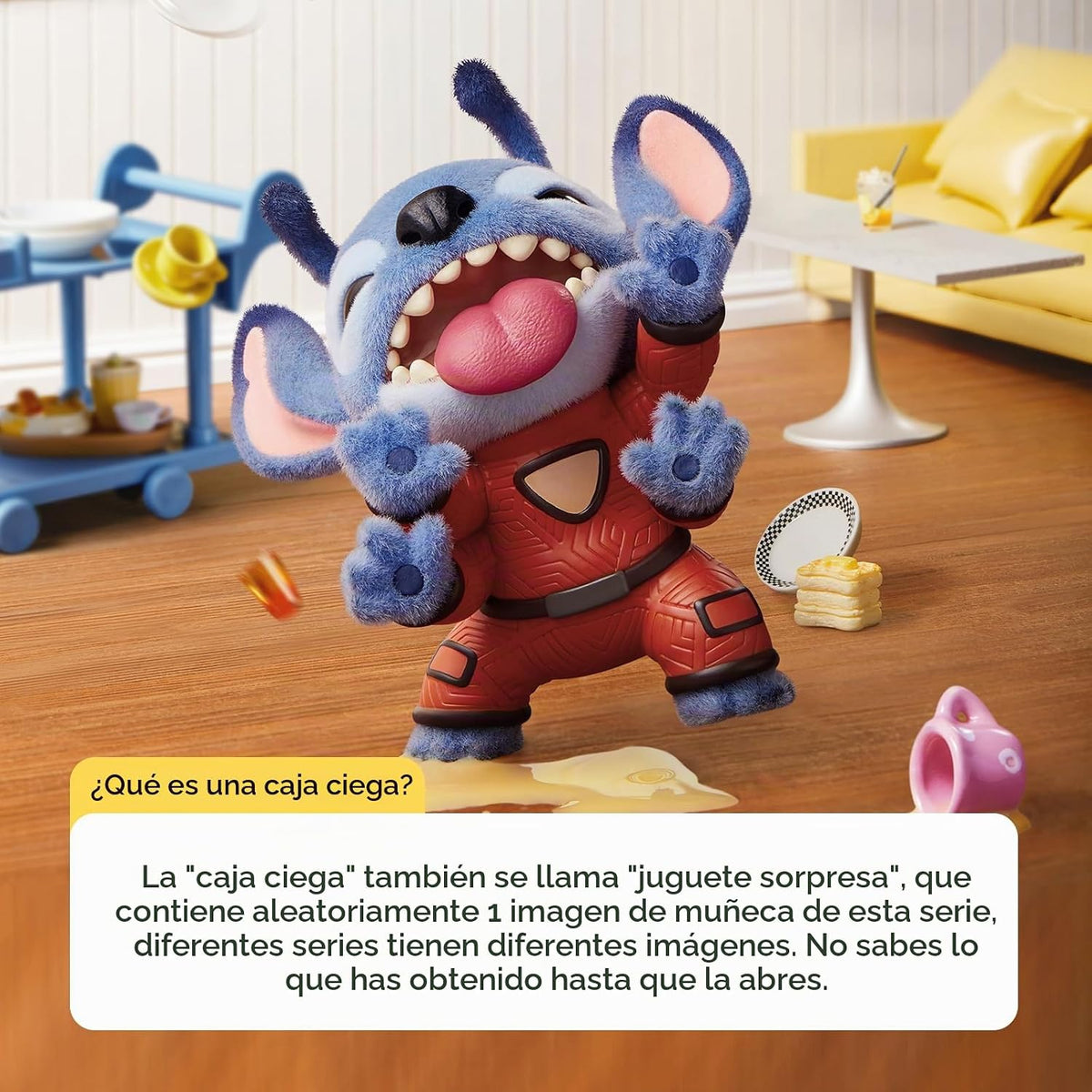 MINISO Disney Stitch Naughty Stitch Series - Figuras ciegas de caja...