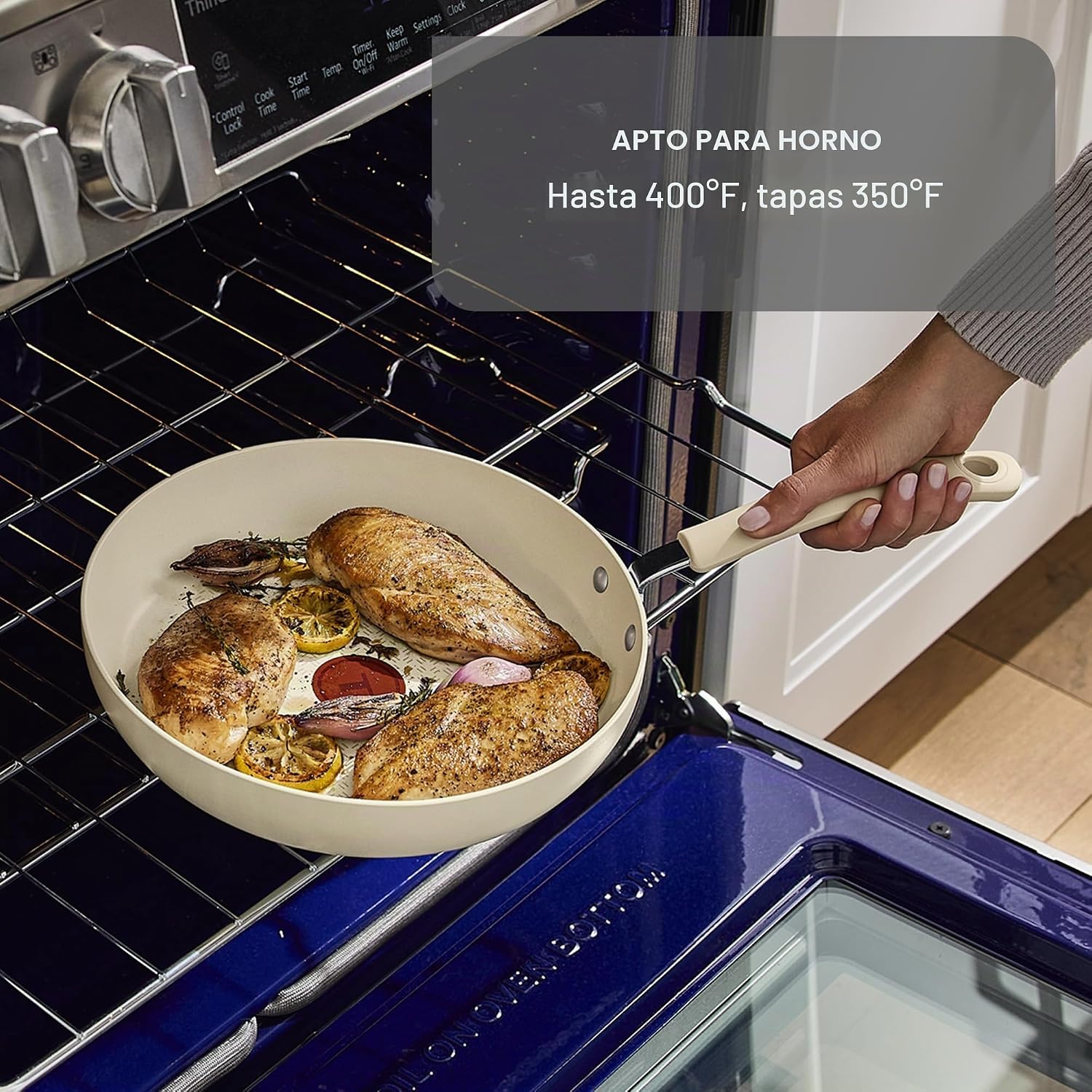T-fal Ultimate - Juego de utensilios de cocina antiadherentes, 14 p...