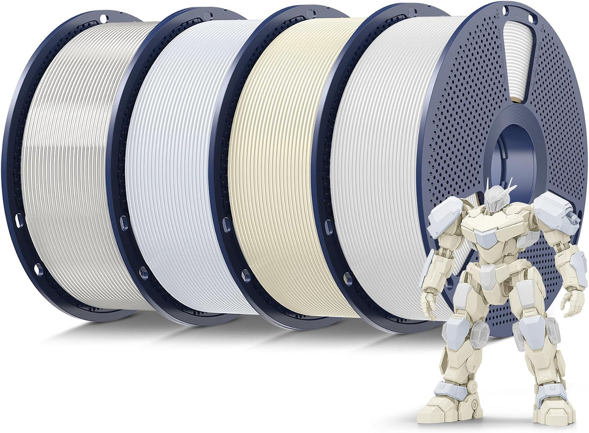 SUNLU Filamento PLA para impresora 3D, multicolor, paquete de 4 | B...