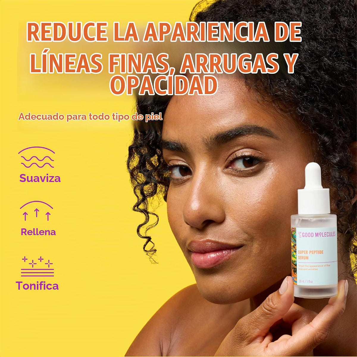 Good Molecules Super Peptide Serum - Suero facial antienvejecimient...